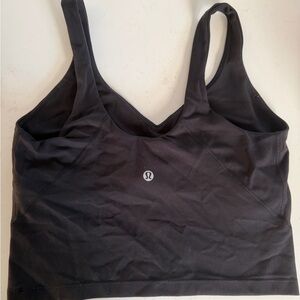 lululemon athletica black align tank